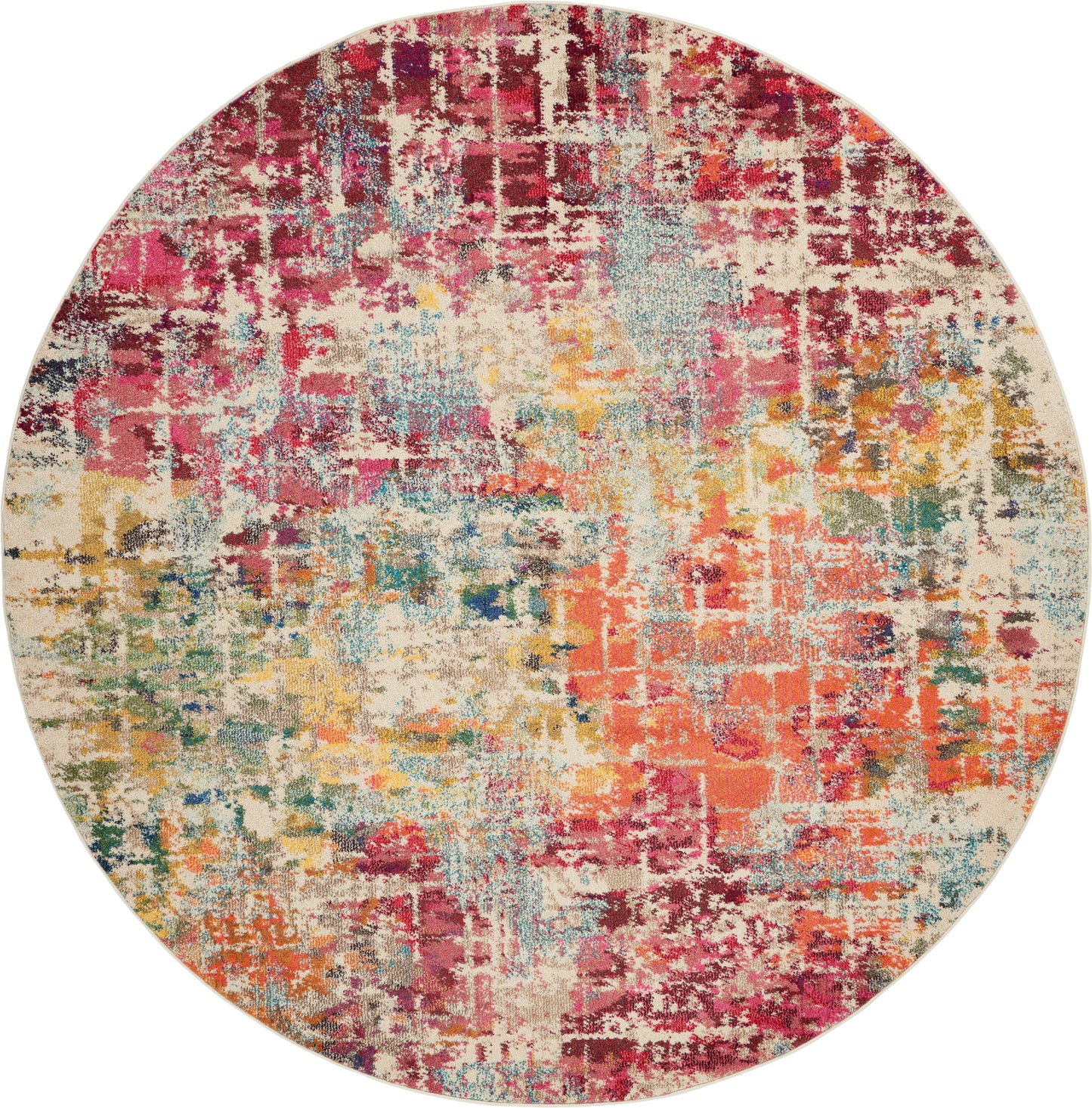 Nourison Rugs Nourison Home   Modern & Contemporary 8' X Round    - 099446483065