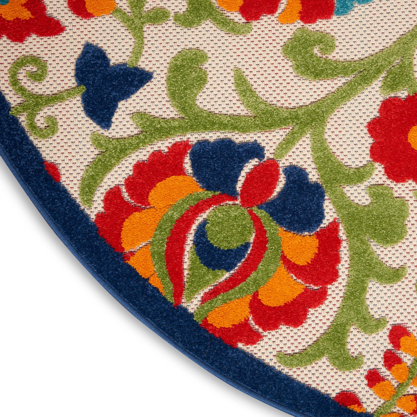 Nourison Rugs Nourison Home   Farmhouse 4' X Round    - 099446723222