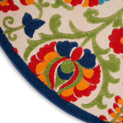 Nourison Rugs Nourison Home   Farmhouse 4' X Round    - 099446723222