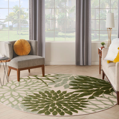 Nourison Rugs Nourison Home   Tropical 8' X Round    - 099446952820