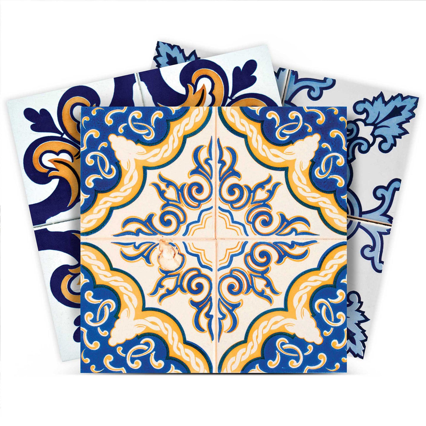 4" X 4" Kyla Mutli Mosaic Peel And Stick Tiles