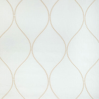 KRAVET DESIGN EMBROIDERY LATTICE/SCROLLWORK BEIGE,WHITE,   - 4004.161.0