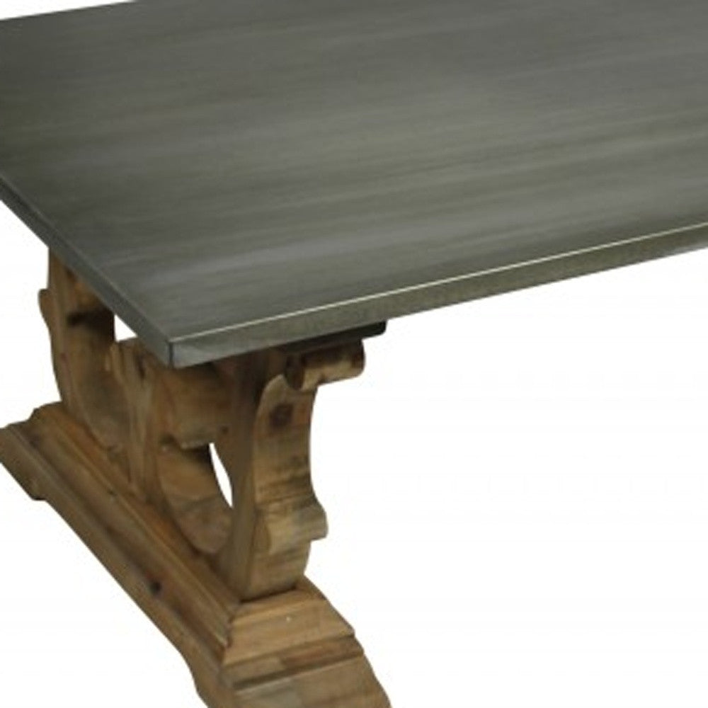 Rectangular Decorative Base Coffee Table