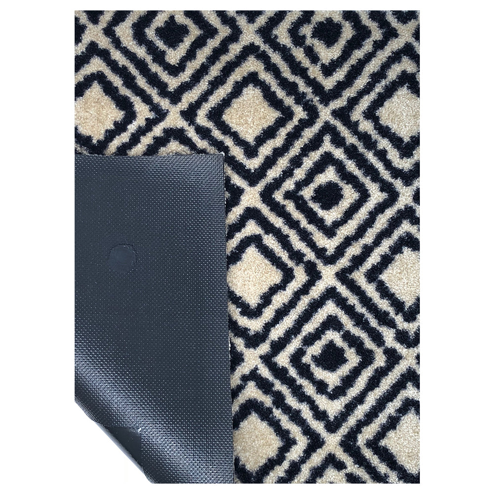 2' x 2' Black Diamond Washable Floor Mat