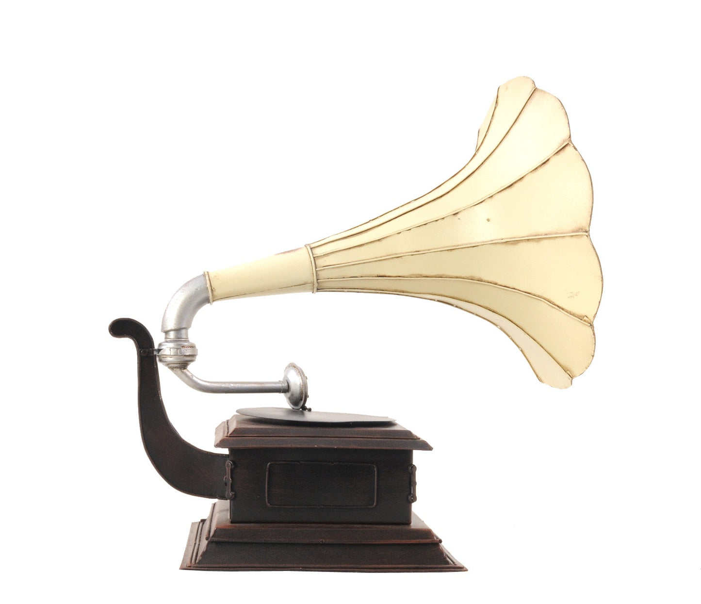 c1911 HMV Gramophone Built to Scale Model Sculpture