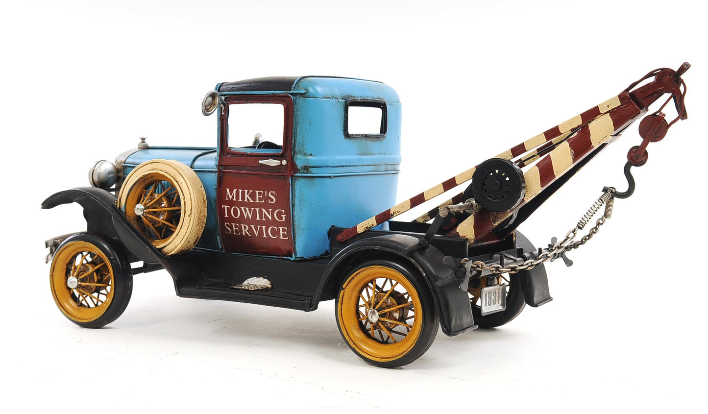 c1931 Ford Model A Tow Truck Sculpture