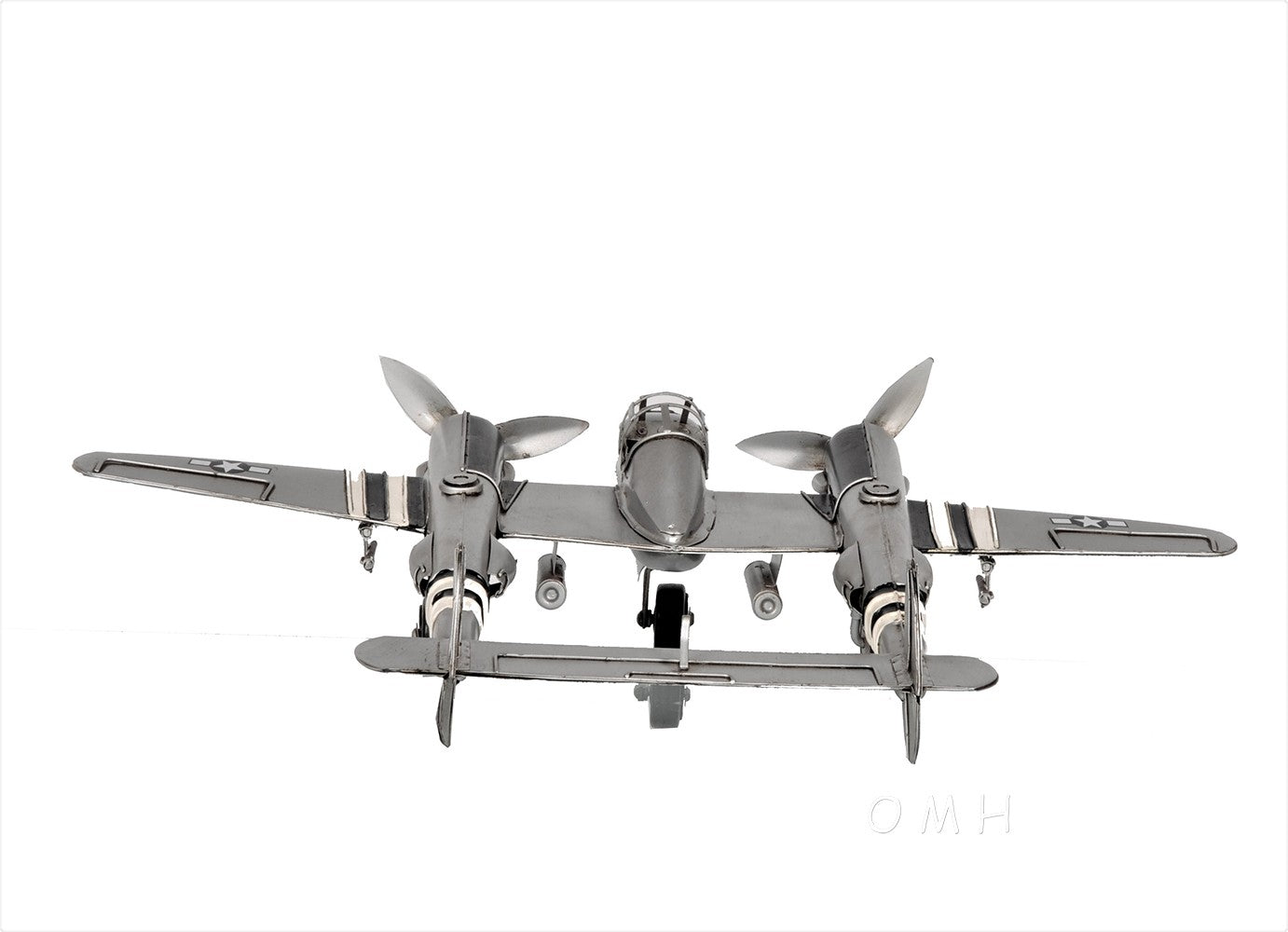 c1941 Lockheed P-38 Lightning Fighter Sculpture