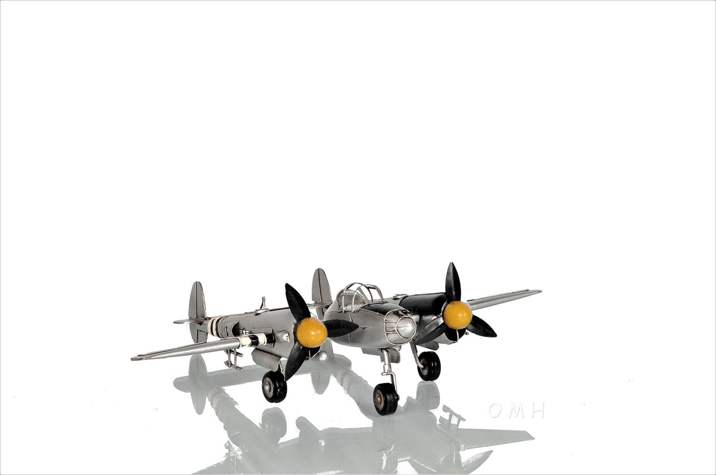 c1941 Lockheed P-38 Lightning Fighter Sculpture