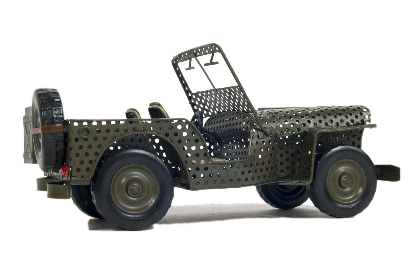 c1945 Willys CJ-2A Overland Jeep Sculpture