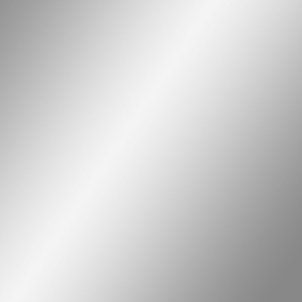 50" Silver Wood and Glass Three Drawer Credenza with Two Doors