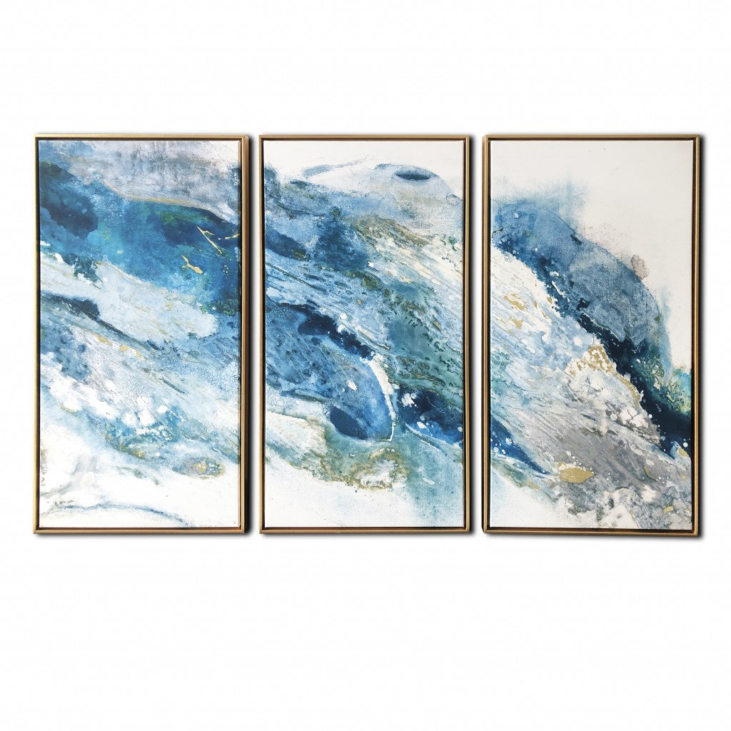 Gold Floater Frame Wall Art