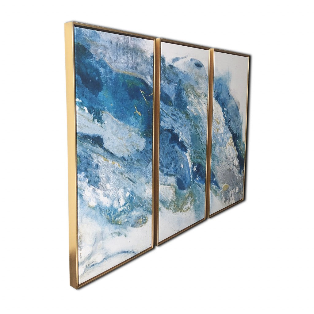 Gold Floater Frame Wall Art