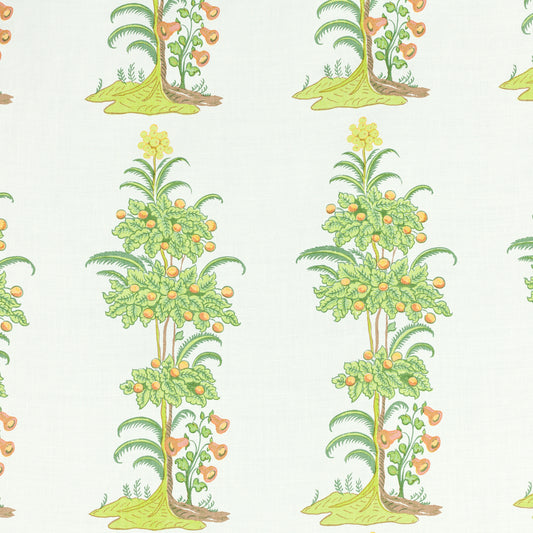 SCHUMACHER  RAOUL TEXTILES MANDARIN PRINTS PRINTS LIME   - 401B42
