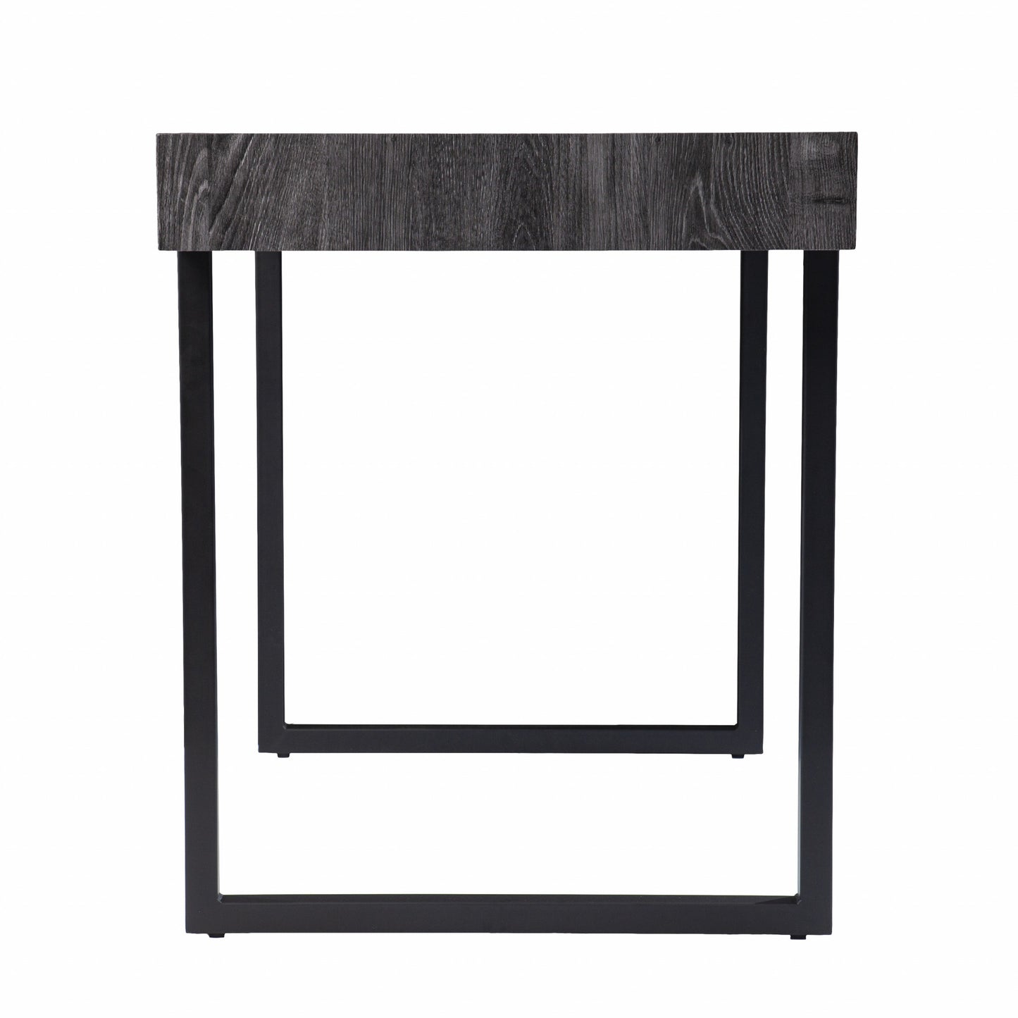 45" Black Writing Desk