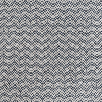 D.V. KAP HOME   24" x 24" Cirrus Pillow - Navy Chevron, Global    - 4025-N-2424