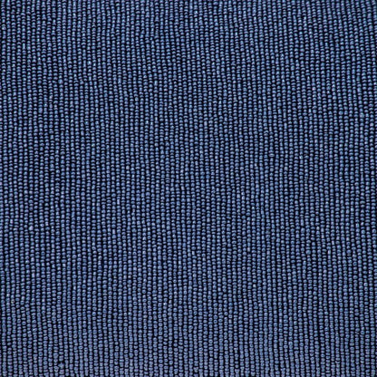 Shimmering Blue Beaded Luxury Throw Pillow