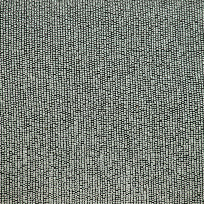 Shimmering Silver Beaded Luxury Throw Pillow