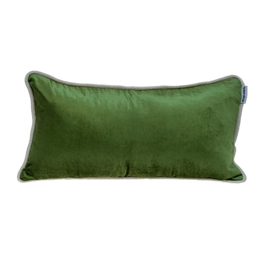 12" X 24" Blue and Green Throw Pillow