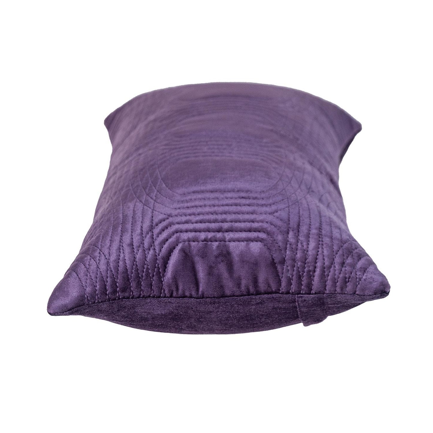 12" X 24" Purple Cotton Blend Throw Pillow