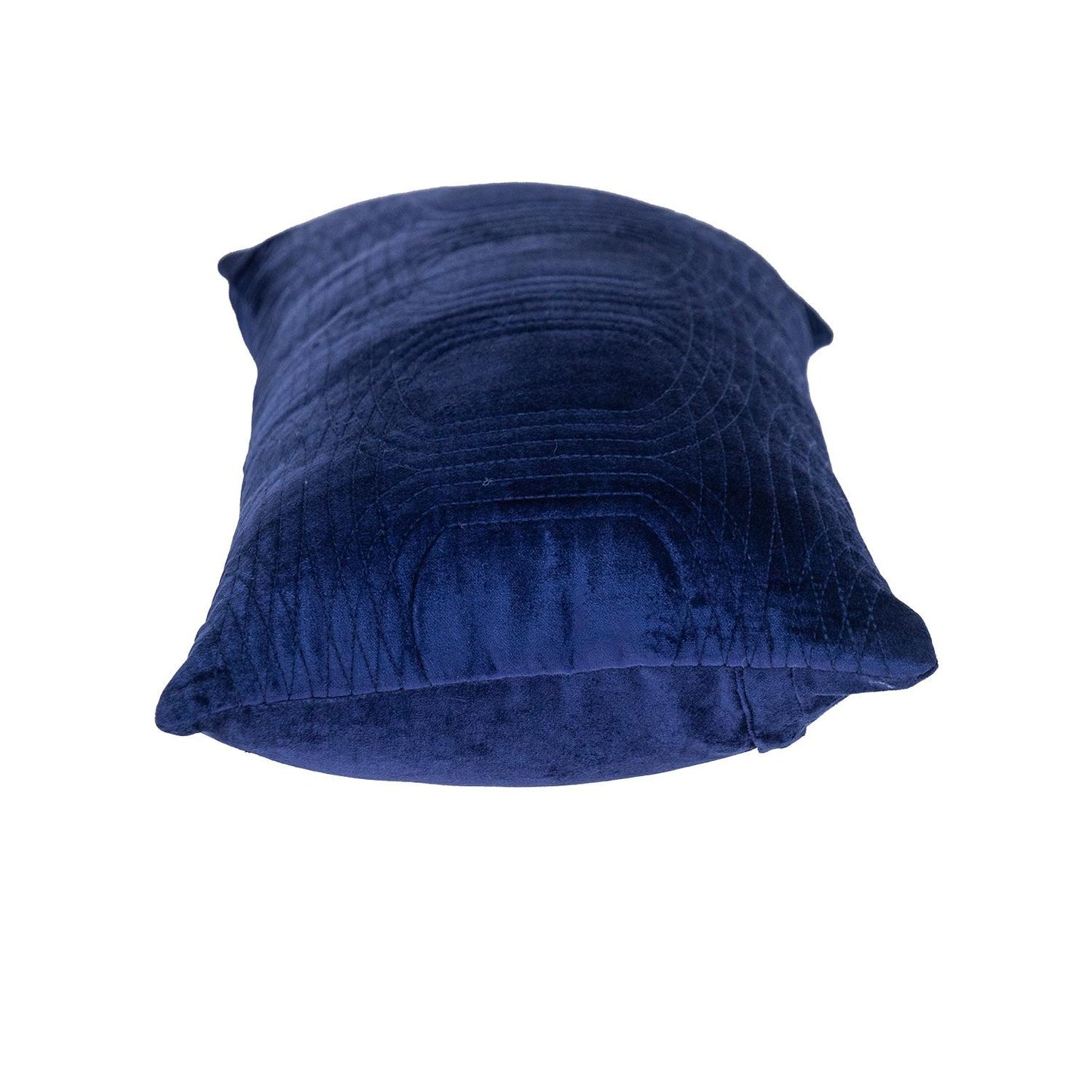 12" X 24" Blue Cotton Blend Throw Pillow