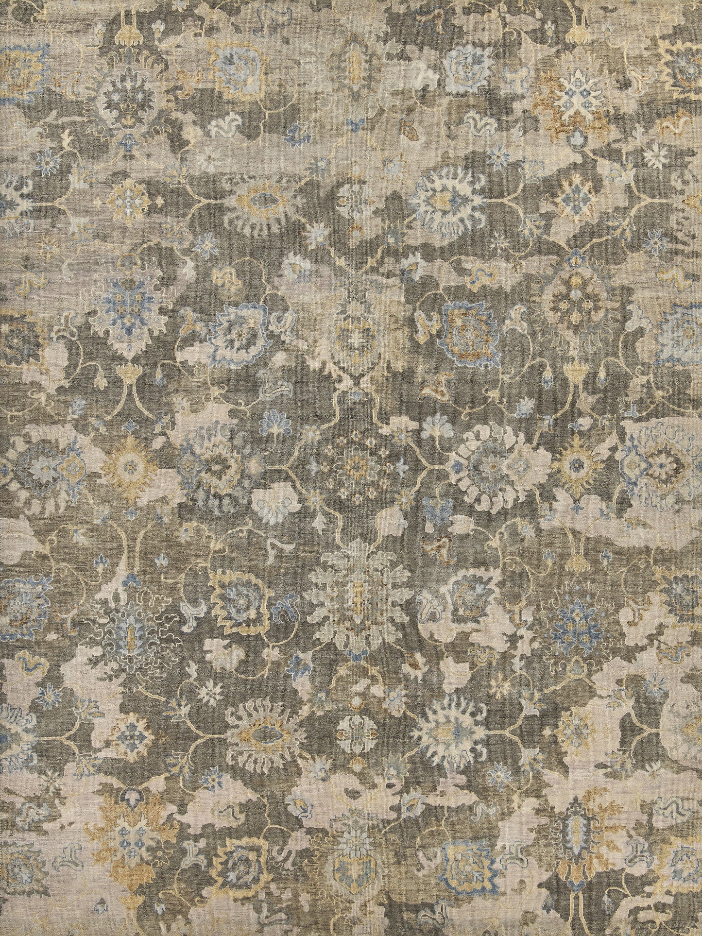 EXQUISITE RUGS   Hand-Knotted Rectangle    - 4035-9'X12'