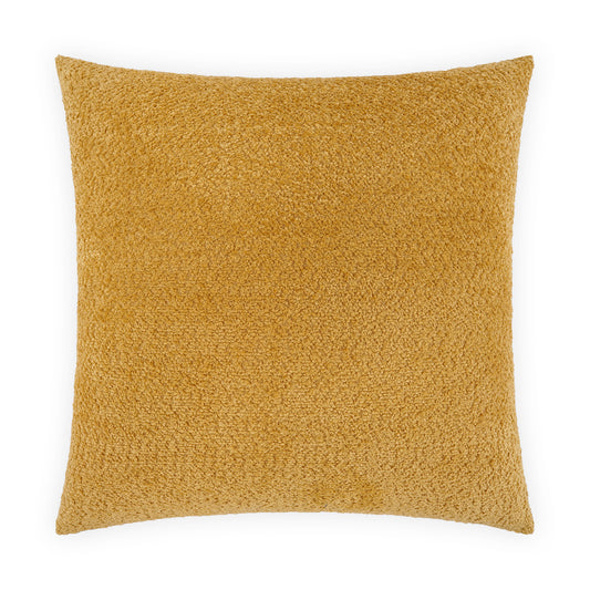 D.V. KAP HOME   24" x 24" Snuggle Pillow - Gold Solid, Textured    - 4038-G-2424