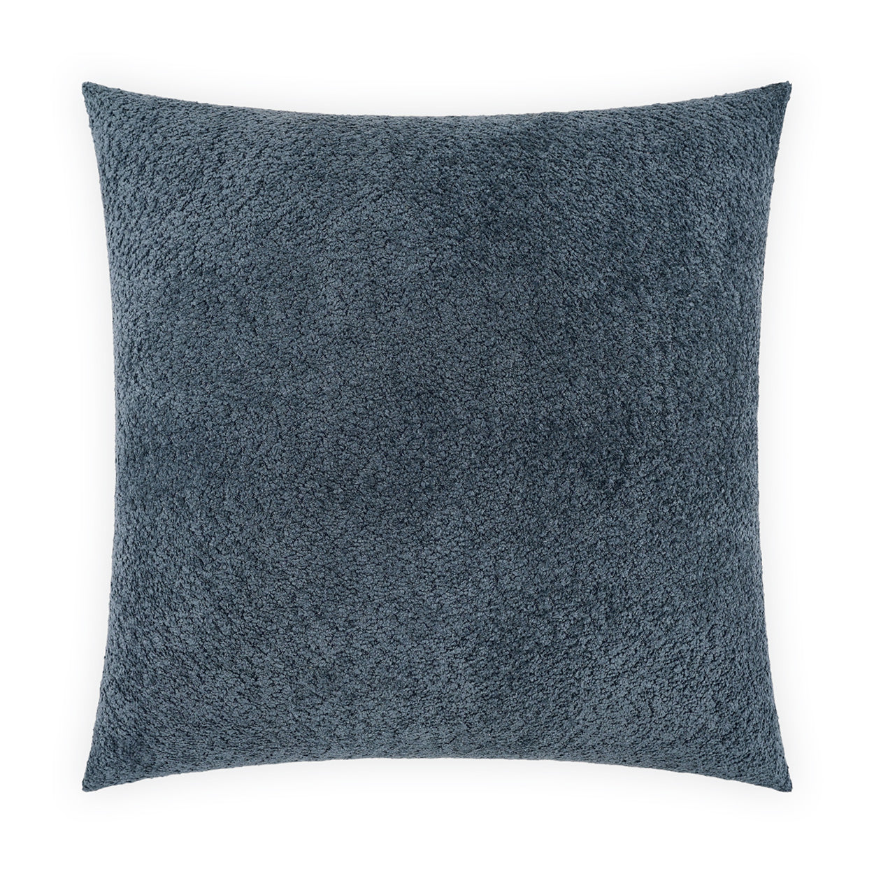 D.V. KAP HOME   24" x 24" Snuggle Pillow - Sapphire Solid, Textured    - 4038-S-2424