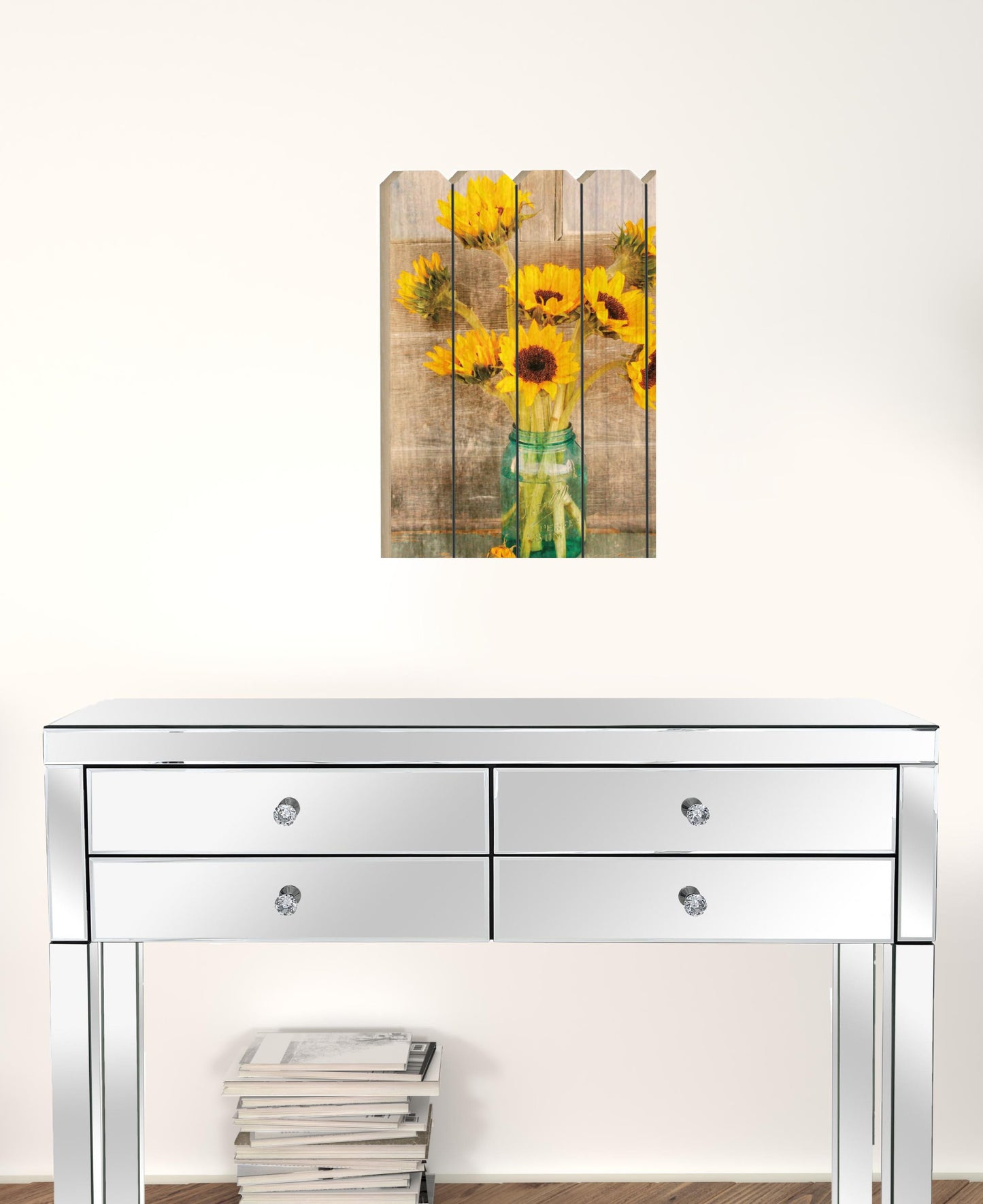 Country Sunflowers Unframed Print Wall Art