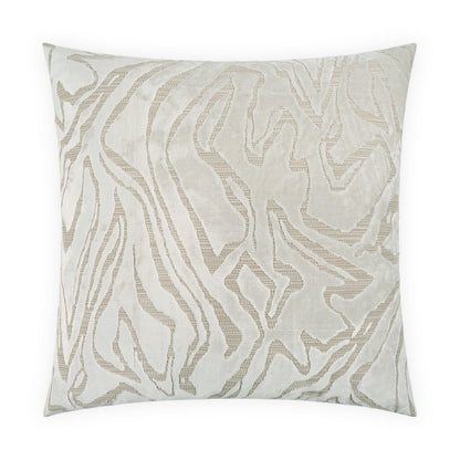 D.V. KAP HOME   24" x 24" Zuniga Pillow - Bone Modern, Abstract     - 4044-B-2424
