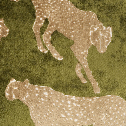 D.V. KAP HOME   24" x 24" Animique Pillow - Fern Novelty, Transitional, Animal    - 4046-F-2424