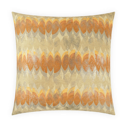 D.V. KAP HOME   24" x 24" Dover Pillow - Amber Glam, Transitional     - 4050-A-2424