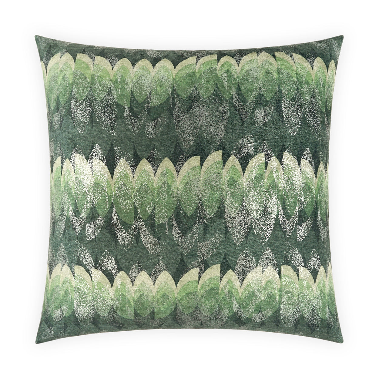 D.V. KAP HOME   24" x 24" Dover Pillow - Malachite Glam, Transitional     - 4050-M-2424