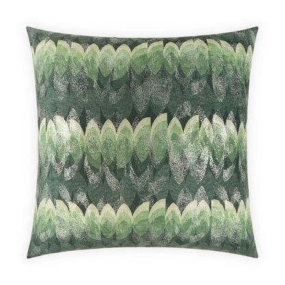 D.V. KAP HOME   24" x 24" Dover Pillow - Malachite Glam, Transitional     - 4050-M-2424