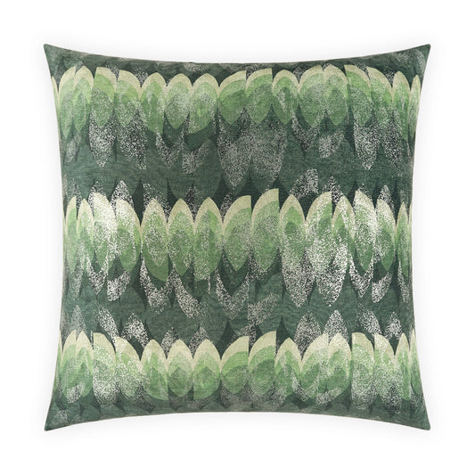 D.V. KAP HOME   24" x 24" Dover Pillow - Malachite Glam, Transitional     - 4050-M-2424