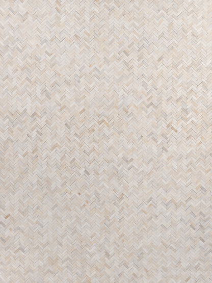 EXQUISITE RUGS   Mosaic Leather Indoor Hand Stitched    - 4055-5'X8'