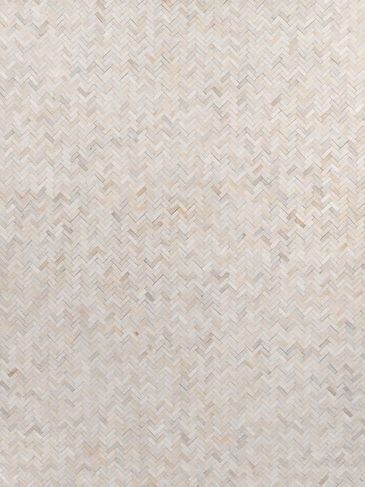 EXQUISITE RUGS   Mosaic Leather Indoor Hand Stitched    - 4055-5'X8'