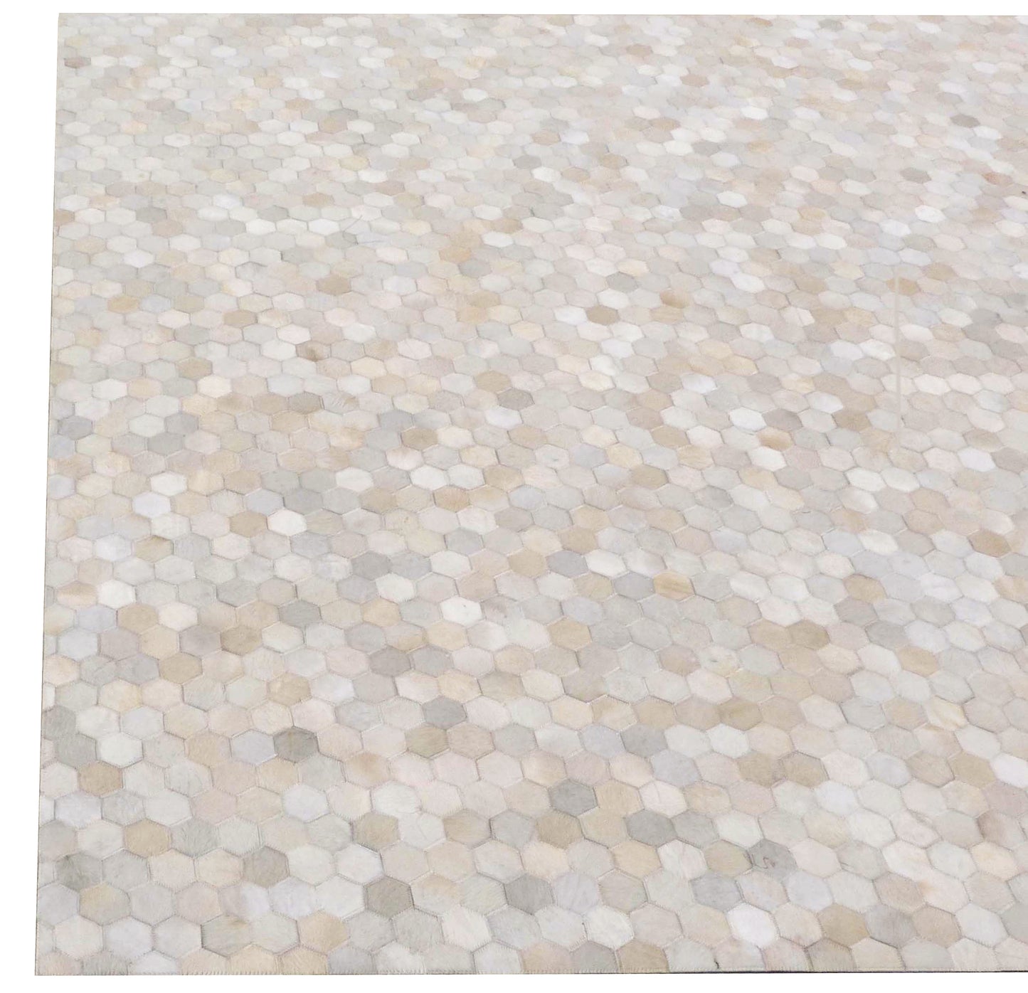 EXQUISITE RUGS   Mosaic Leather Indoor Hand Stitched    - 4058-5'X8'