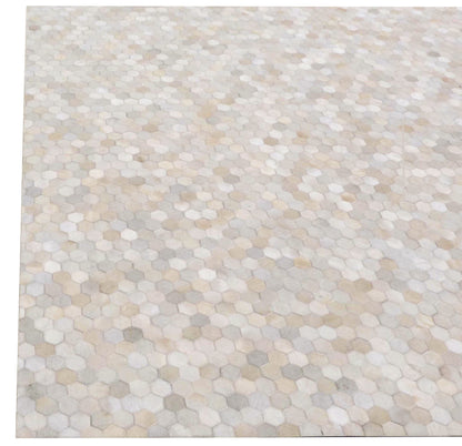 EXQUISITE RUGS   Mosaic Leather Indoor Hand Stitched    - 4058-5'X8'