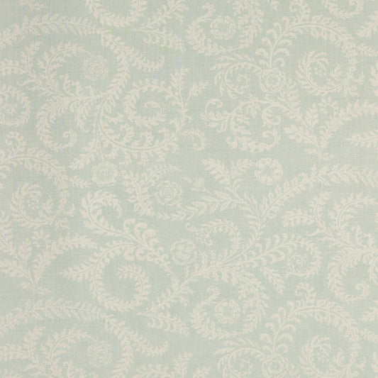 SCHUMACHER  RAOUL TEXTILES MORELIA PRINTS PRINTS ROBIN'S EGG   - 405N67