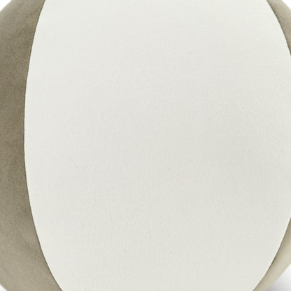 D.V. KAP HOME   12" x 12" Posh Ball II Pillow - Stone Color Block    - 4063-S-1212