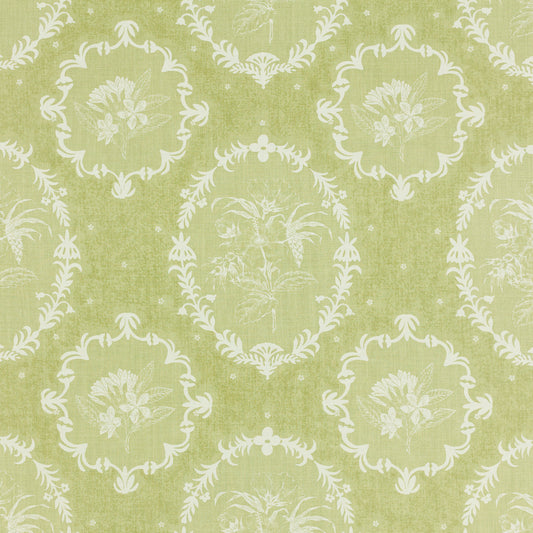 SCHUMACHER  RAOUL TEXTILES CAMEO PRINTS PRINTS OLIVINE   - 406V69