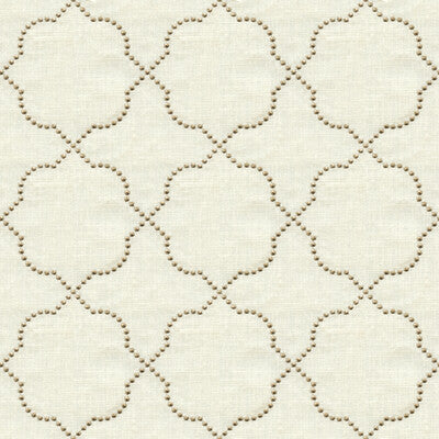 KRAVET DESIGN EMBROIDERY GEOMETRIC IVORY,BEIGE,   - 4072.116.0