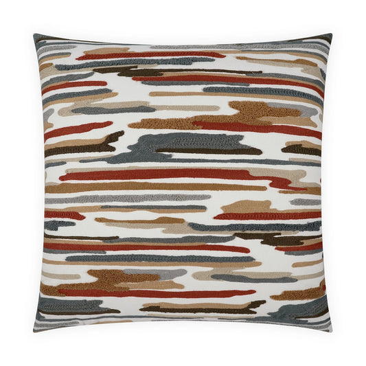 D.V. KAP HOME   24" x 24" Panorama Pillow - Canyon Western Chic, Abstract    - 4074-C-2424