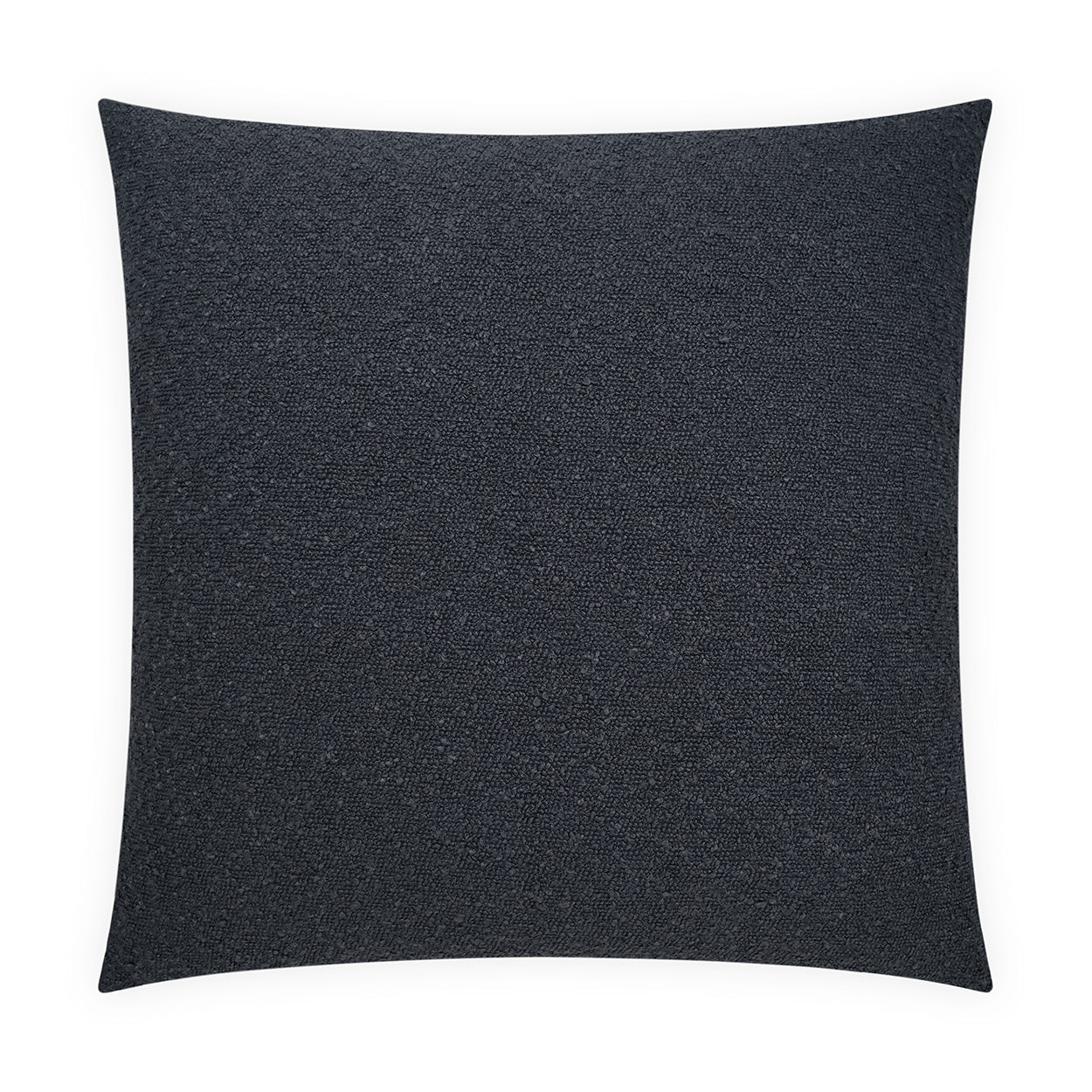D.V. KAP HOME   24" x 24" Rise Pillow - Denim Solid, Modern, Textured    - 4076-D-2424