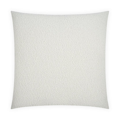 D.V. KAP HOME   24" x 24" Rise Pillow - Ivory Solid, Modern, Textured    - 4076-I-2424