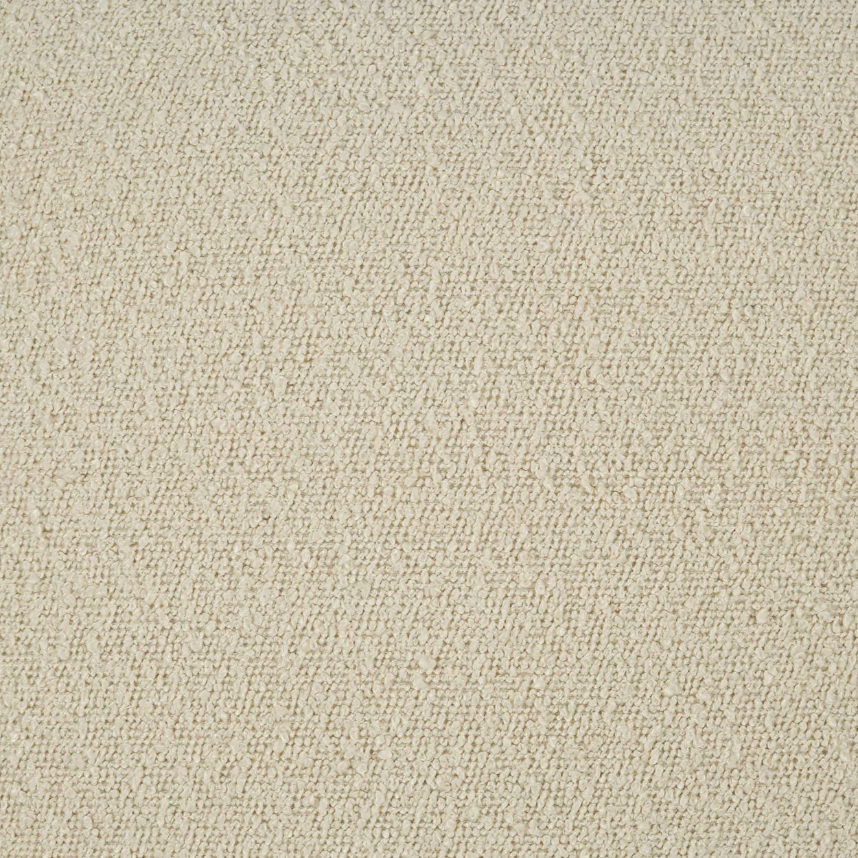 Beige textured boucle fabric close-up; nubby surface, soft & cozy upholstery or cushion use.