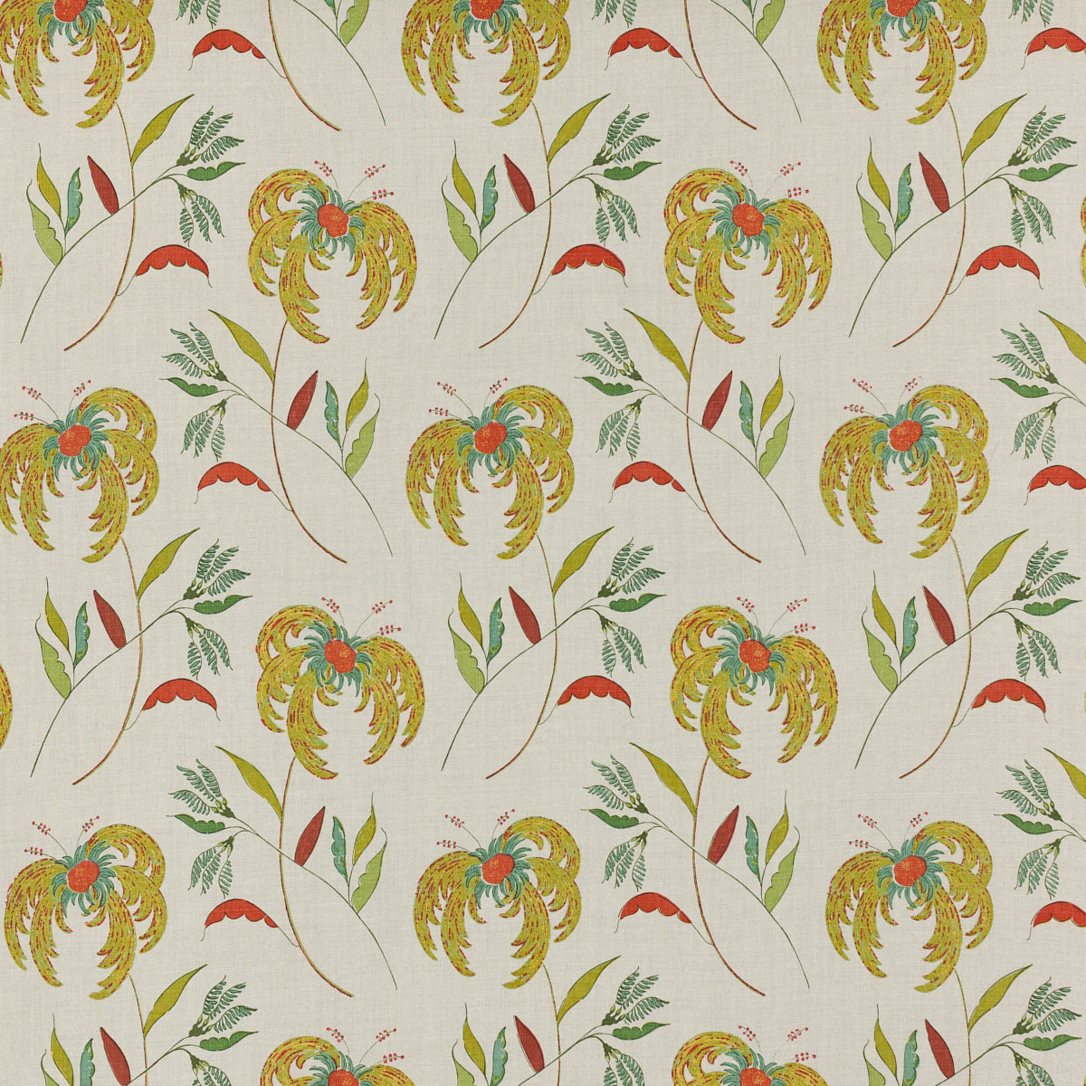 SCHUMACHER  RAOUL TEXTILES PARADISO PRINTS PRINTS PALM   - 407N75