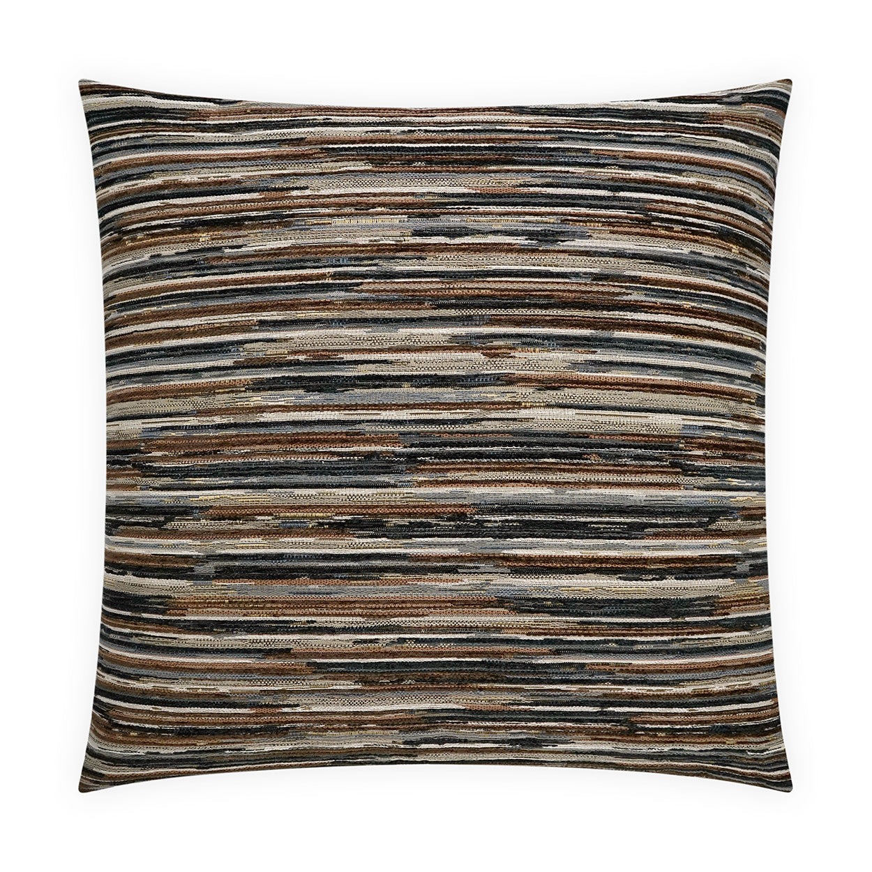D.V. KAP HOME   24" x 24" Ranger Pillow - Graphite Western Chic    - 4080-G-2424