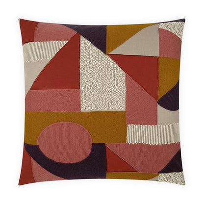D.V. KAP HOME   24" x 24" Izzy Pillow Modern, Geometric    - 4081-2424
