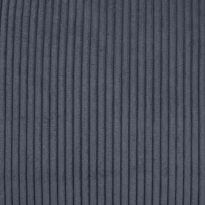 D.V. KAP HOME   24" x 24" Tuft Pillow - Indigo Solid, Textured, Faux Fur    - 4082-I-2424